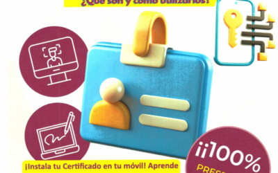 Curso formativo sobre DNI, Certificado Digital y Sistema Cl@ve